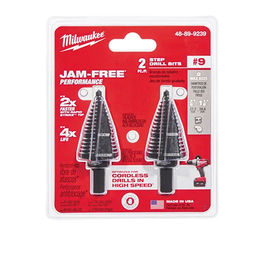 Milwaukee 48-89-9239 Step Drill Bit Set