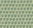 Mimi Floral Pillow Cover in Green, Thibaut Pillows