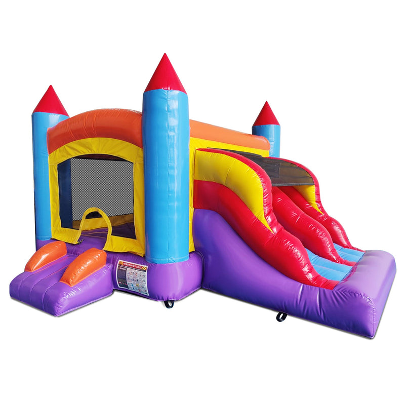 Mini Castle Bounce House Slide