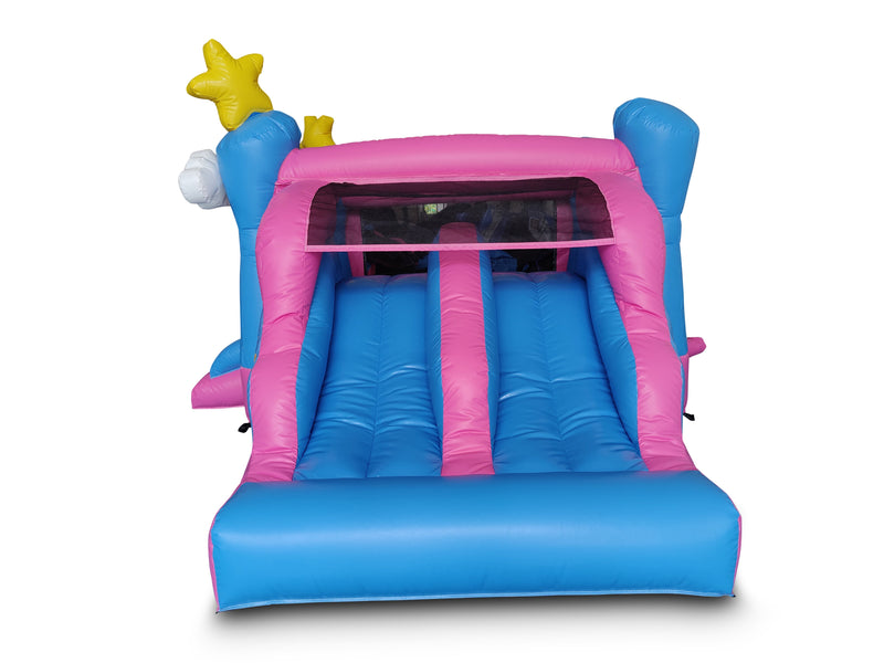 Mini Enchanted Bounce House Slide