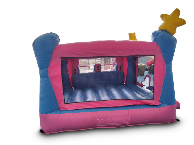 Mini Enchanted Bounce House Slide