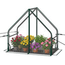 Mini Green House Metal Frame with Waterproof Bottom Mat and Wind Ropes by LJGDeals