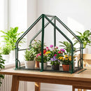 Mini Green House Metal Frame with Waterproof Bottom Mat and Wind Ropes by LJGDeals