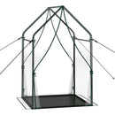 Mini Green House Metal Frame with Waterproof Bottom Mat and Wind Ropes by DirectDeals