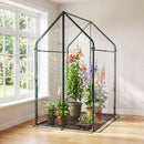 Mini Greenhouse with Metal Frame and Waterproof Cover by DirectDeals