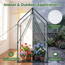 Mini Greenhouse with Metal Frame and Waterproof Cover by LJGDeals