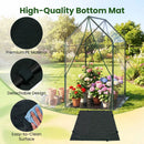Mini Greenhouse with Metal Frame and Waterproof Cover by LJGDeals