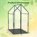 Mini Greenhouse with Metal Frame and Waterproof Cover by LJGDeals