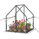 Mini Greenhouse with Metal Frame and Waterproof Cover by DirectDeals