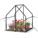 Mini Greenhouse with Metal Frame and Waterproof Cover by LJGDeals