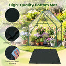 Mini Greenhouse with Metal Frame and Waterproof Cover by DirectDeals