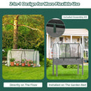 47.5 x 21.5 x 24 Inch Mini Greenhouse with Roll-up Zipper Door by LJGDeals