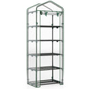 Mini Greenhouse Portable Plant Grow House with 5 Tier Shelves by DirectDeals