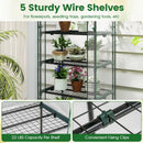 Mini Greenhouse Portable Plant Grow House with 5 Tier Shelves by LJGDeals