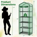 Mini Greenhouse Portable Plant Grow House with 5 Tier Shelves by LJGDeals