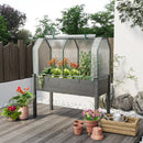 47.5 x 21.5 x 24 Inch Mini Greenhouse with Roll-up Zipper Door by LJGDeals