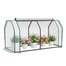 47.5 x 21.5 x 24 Inch Mini Greenhouse with Roll-up Zipper Door by LJGDeals