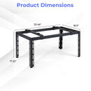 Mini Split Ground Stand Adjustable for 9000-36000 BTU Ductless Air Conditioners Heat Pump by LJGDeals