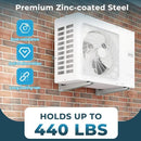 Universal Mini Split Wall Bracket (6,000–12,000 BTU) by LJGDeals