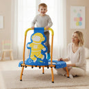 Mini Trampoline for Toddlers with Foam Padded Handle and Safety Padded Cover by LJGDeals