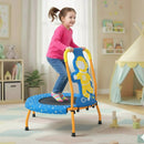 Mini Trampoline for Toddlers with Foam Padded Handle and Safety Padded Cover by LJGDeals