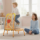 Mini Trampoline for Toddlers with Foam Padded Handle and Safety Padded Cover by LJGDeals