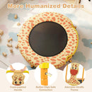 Mini Trampoline for Toddlers with Foam Padded Handle and Safety Padded Cover by LJGDeals