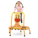 Mini Trampoline for Toddlers with Foam Padded Handle and Safety Padded Cover by LJGDeals