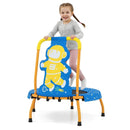 Mini Trampoline for Toddlers with Foam Padded Handle and Safety Padded Cover by LJGDeals