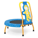 Mini Trampoline for Toddlers with Foam Padded Handle and Safety Padded Cover by LJGDeals