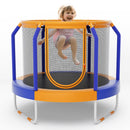 Mini Trampoline with Enclosure and Heavy-duty Metal Frame by DirectDeals