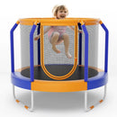 Mini Trampoline with Enclosure and Heavy-duty Metal Frame by LJGDeals