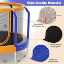Mini Trampoline with Enclosure and Heavy-duty Metal Frame by LJGDeals