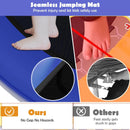 Mini Trampoline with Enclosure and Heavy-duty Metal Frame by LJGDeals