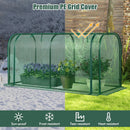Mini Tunnel Greenhouse with Roll-up Zipper Door by LJGDeals