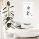 Minimalist Black White Palms Poster. Hawaii Theme by Wall Art Set