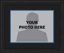 NBA Basketball Photo Picture Frame Kit - Indiana Pacers (Black Matting, Navy Trim) by Dynasty Sports & Framing