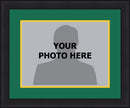 NHL Hockey Photo Picture Frame Kit - Minnesota Wild (Green Matting, Yellow Trim) by Dynasty Sports & Framing