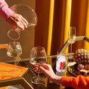 Mirage Set of 2 Champagne Glasses by NUDE USA
