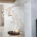 Misha Goddess White Statue Floor Lamp