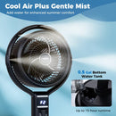 Misting Pedestal Fan Air Circulator with 90° Auto Oscillation Floor Standing Fan with 8 Speeds by LJGDeals