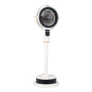 Misting Pedestal Fan Air Circulator with 90° Auto Oscillation Floor Standing Fan with 8 Speeds by DirectDeals