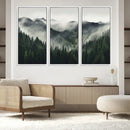 Misty Mountain Forest Canvas Wall Art Print – Serene by MyGreatCanvas | Canvas Wall Art Prints | Photo Prints & Wall Decor