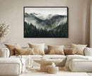 Misty Mountain Forest Canvas Wall Art Print – Serene by MyGreatCanvas | Canvas Wall Art Prints | Photo Prints & Wall Decor