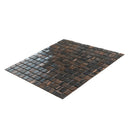 Dark Brown 12x12 Uniform Square Glossy Glass Mosaic Tile (20 pack, 20 sq ft/case)