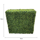 Dark Green Boxwood Artificial Hedge 30×30in – UV Resistant – Commercial Grade by Designer Plants USA
