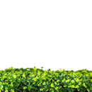 Mixed Boxwood Artificial Vertical Garden Green Wall Panel 40×40in 11 SQ FT – UV Resistant – Commercial Grade