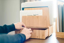 Bamboo 5 Slot Organizer & Drawer Combo by MobilevisionUS
