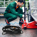 Mobile Automotive Tool Creeper with 3 Swivel Casters and 4 Compartments-Black by LJGDeals