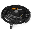 Mobile Automotive Tool Creeper with 3 Swivel Casters and 4 Compartments-Black by LJGDeals